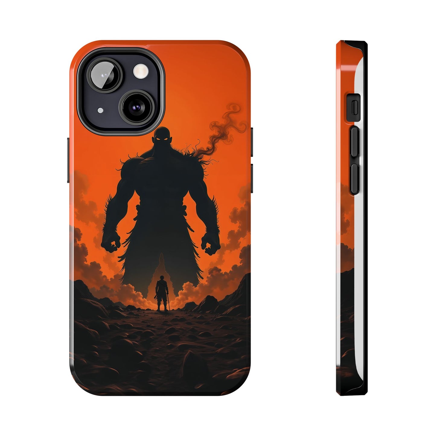 Orange Titan Phone Case