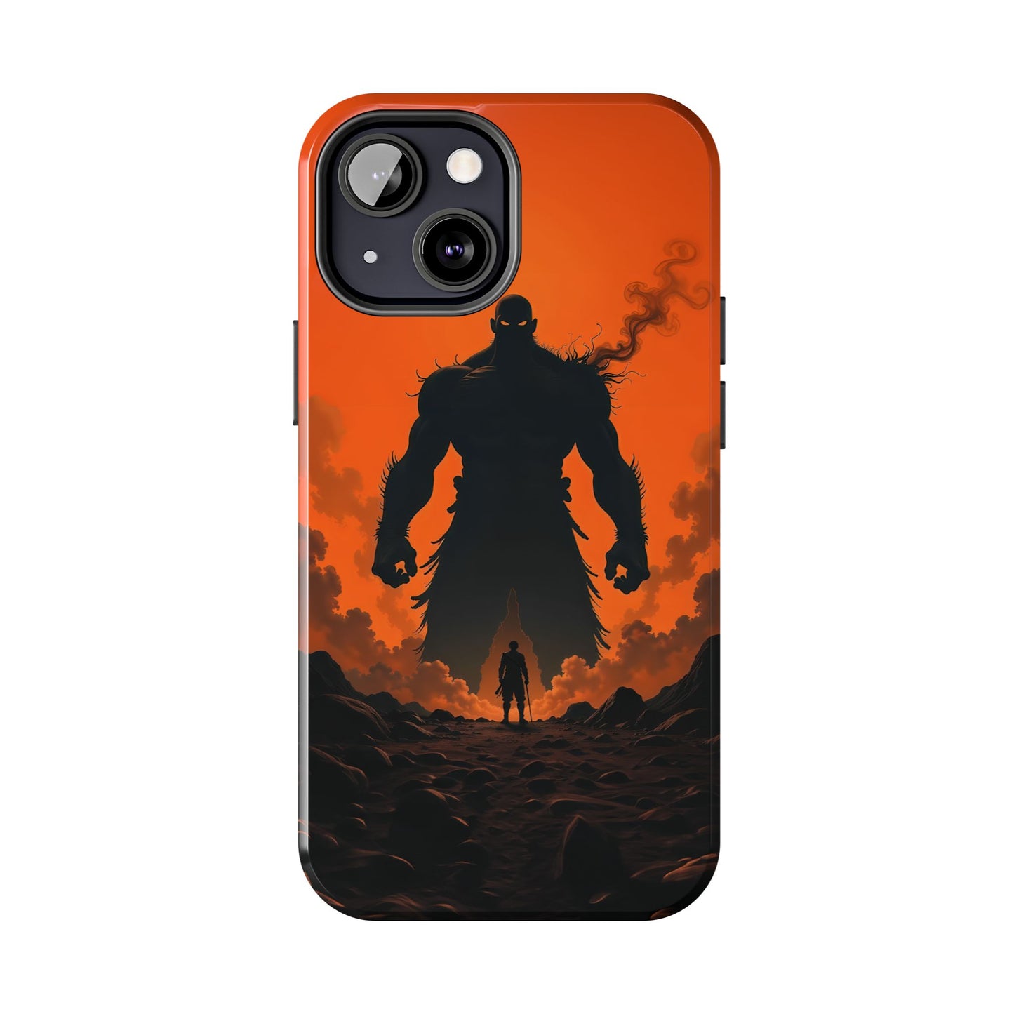 Orange Titan Phone Case