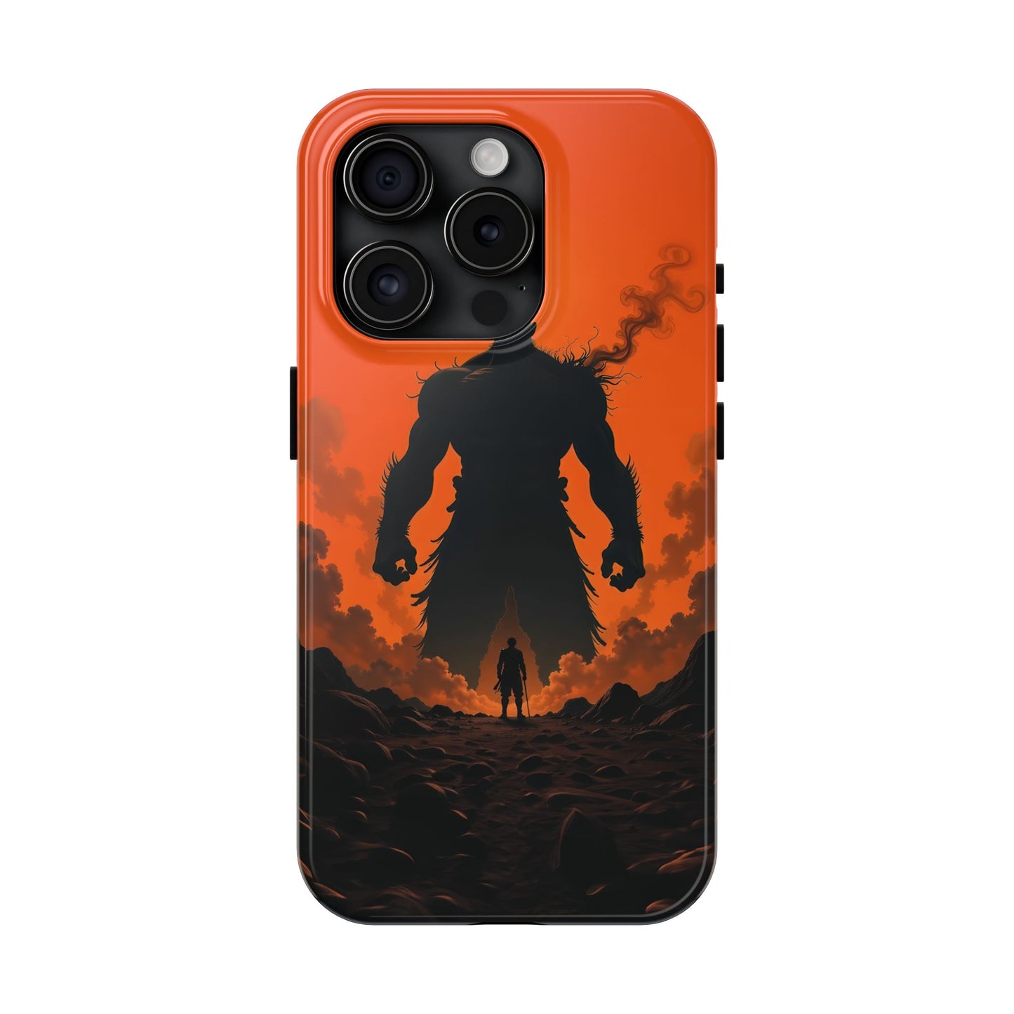 Orange Titan Phone Case