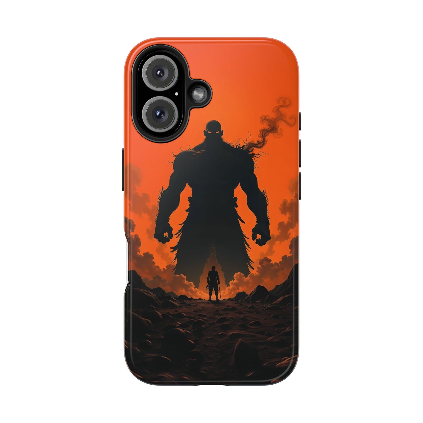 Orange Titan Phone Case