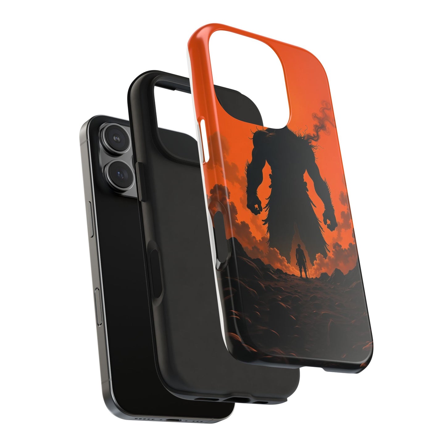 Orange Titan Phone Case