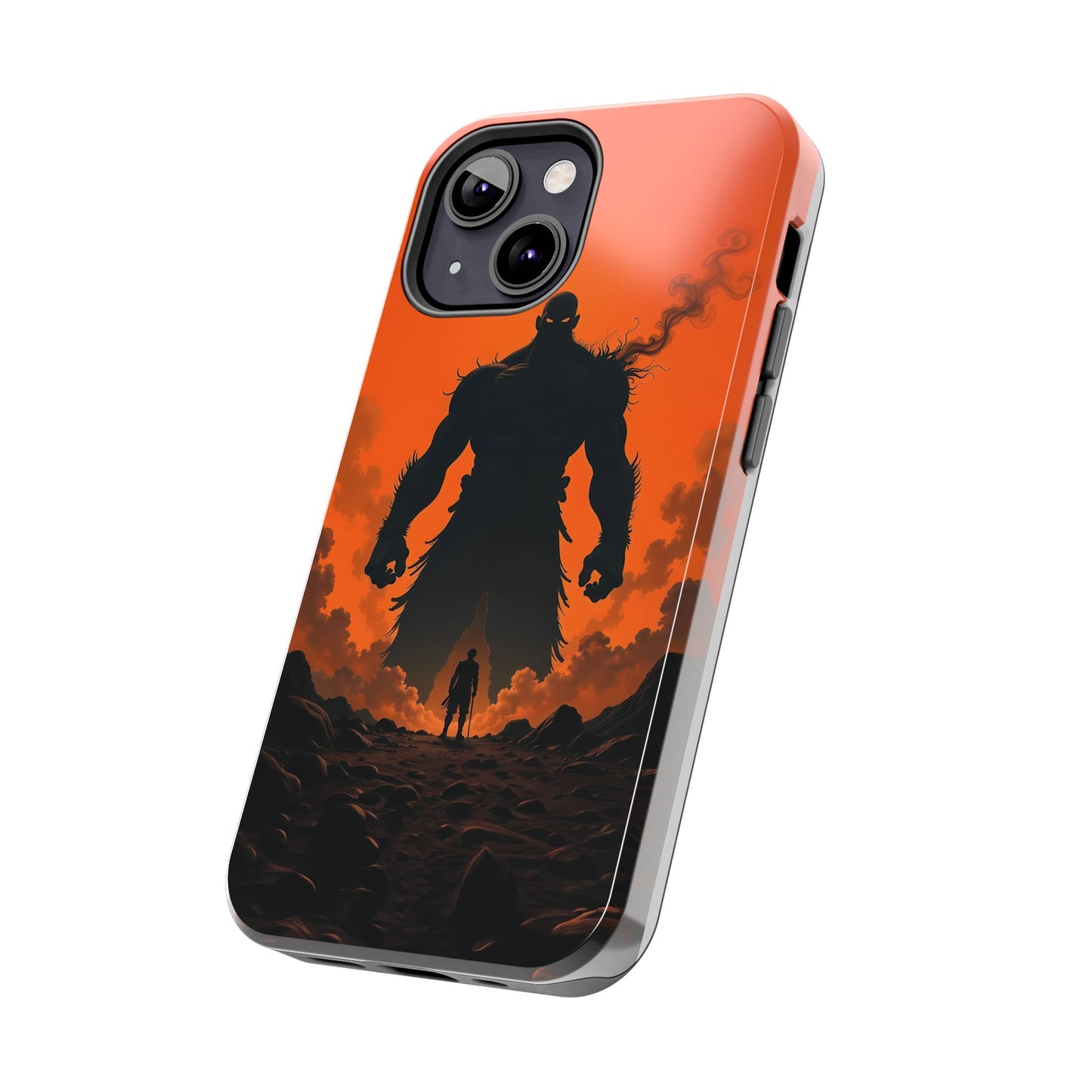 Orange Titan Phone Case