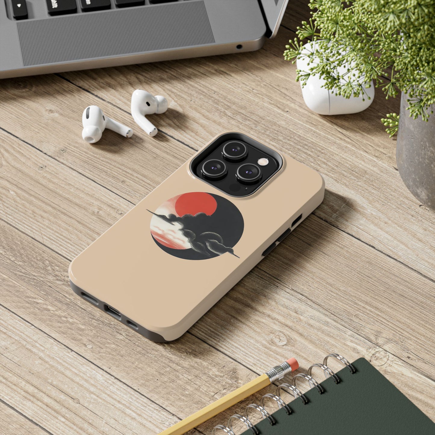 Red Moon Phone Case