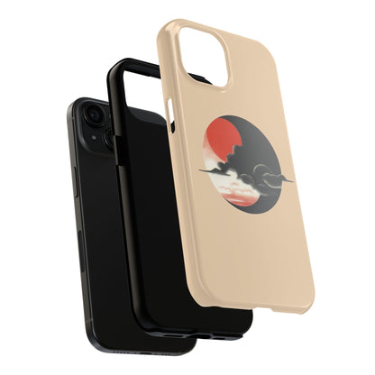 Red Moon Phone Case