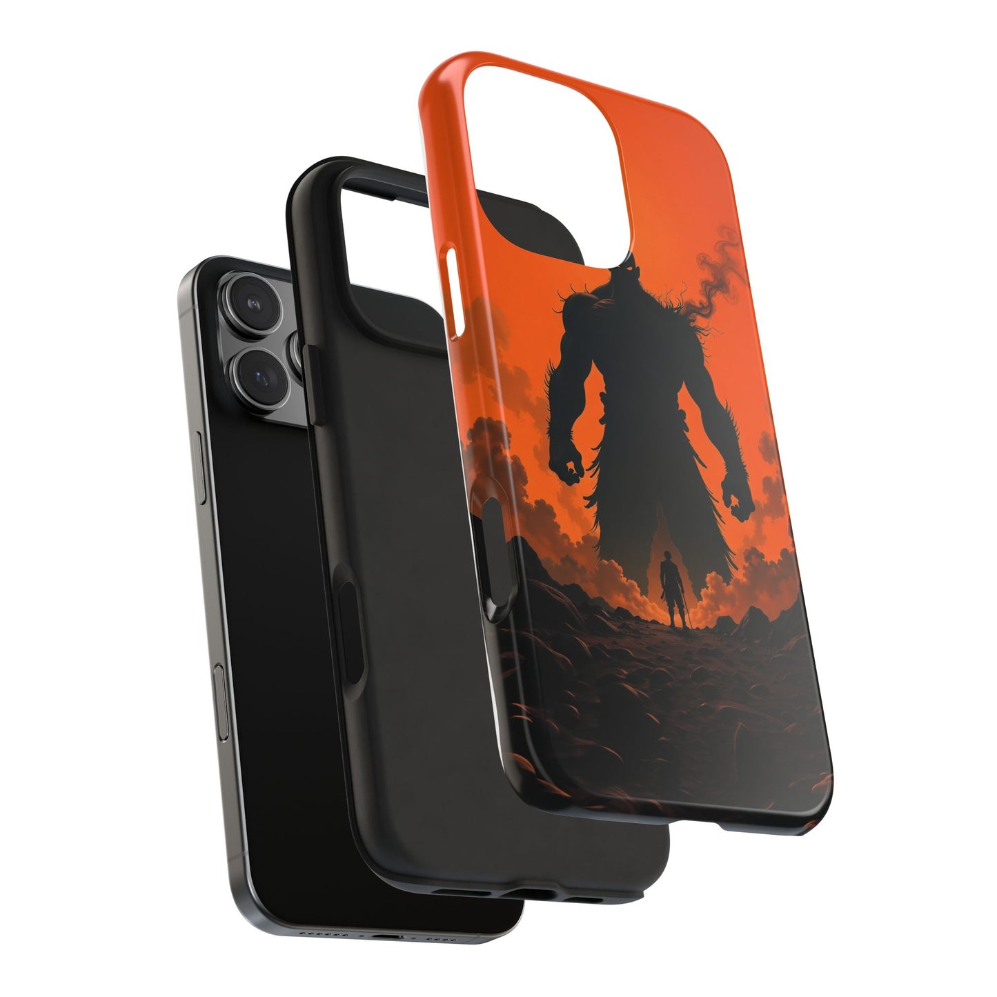 Orange Titan Phone Case