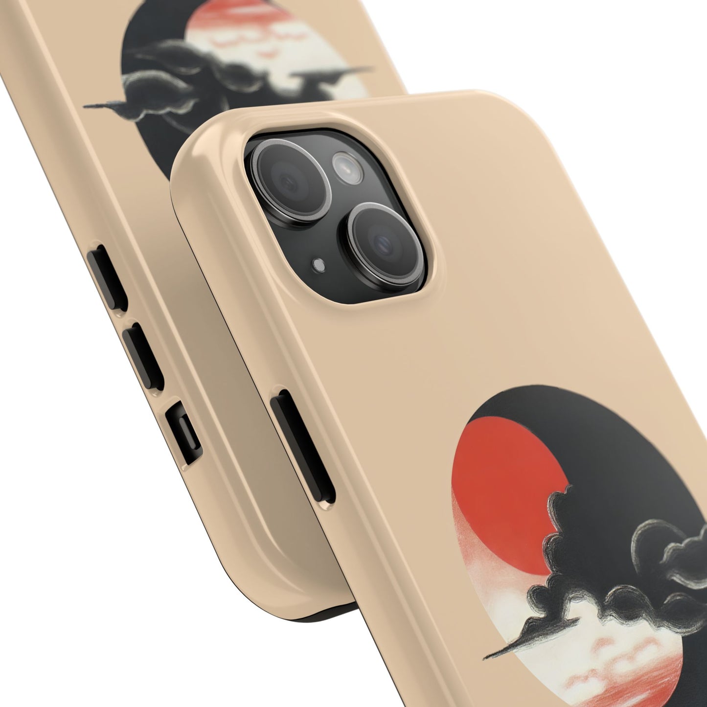 Red Moon Phone Case