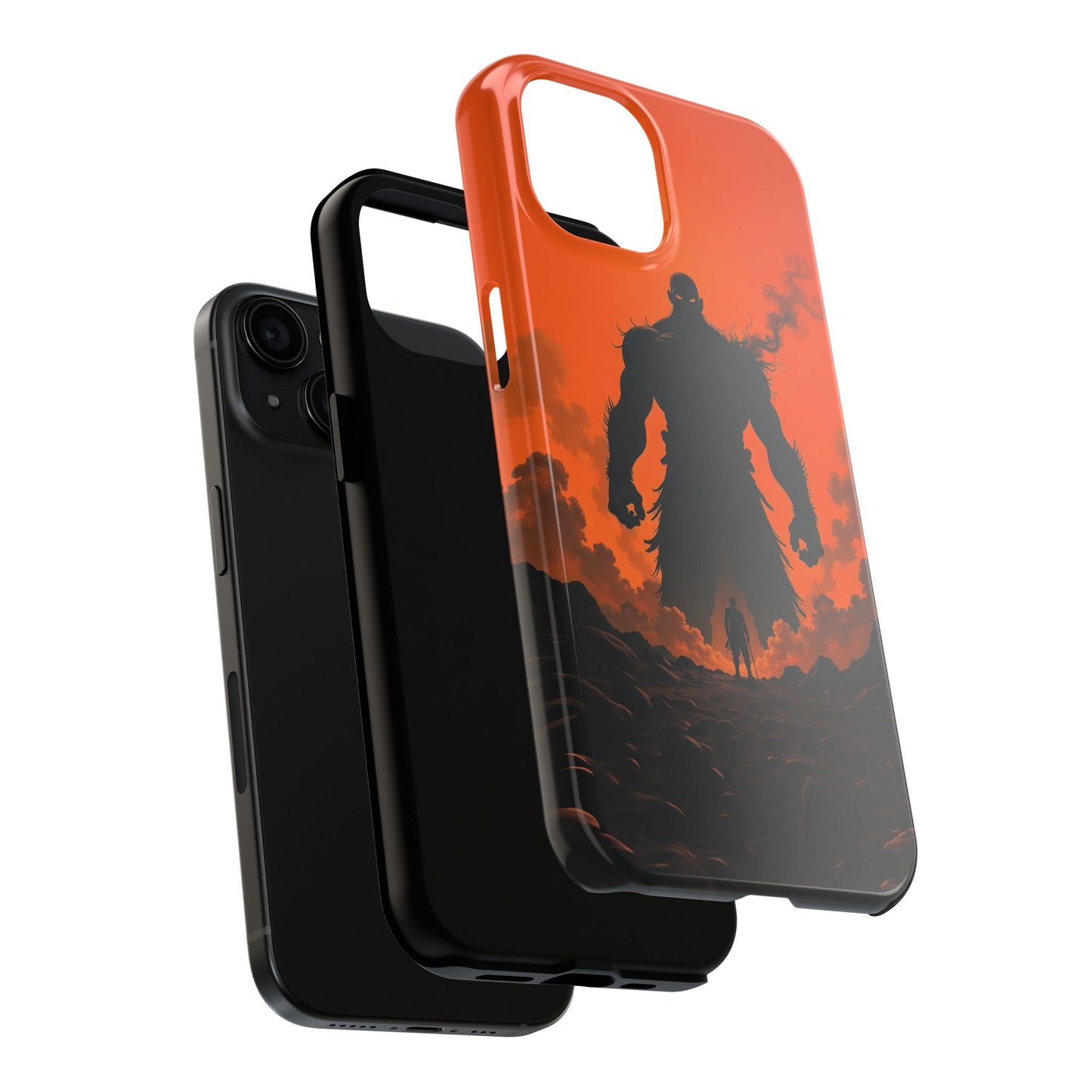 Orange Titan Phone Case