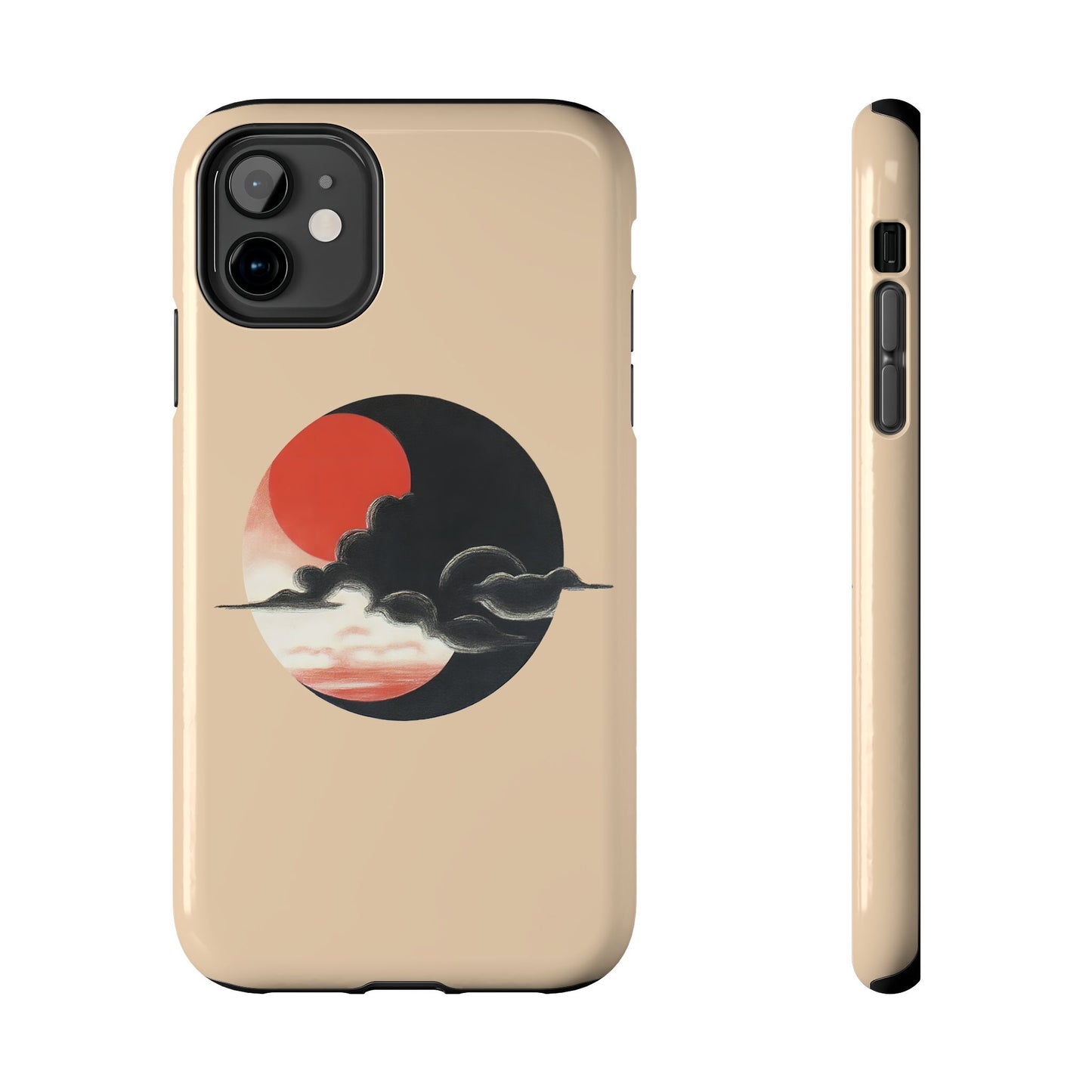 Red Moon Phone Case