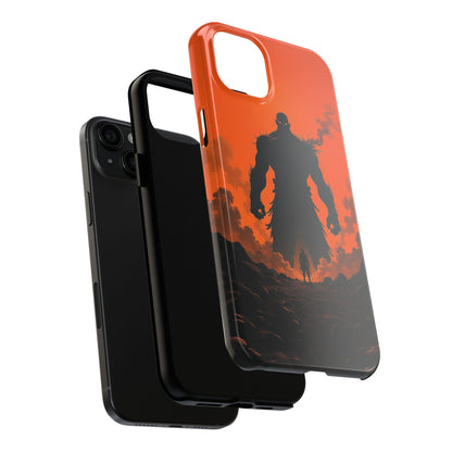 Orange Titan Phone Case