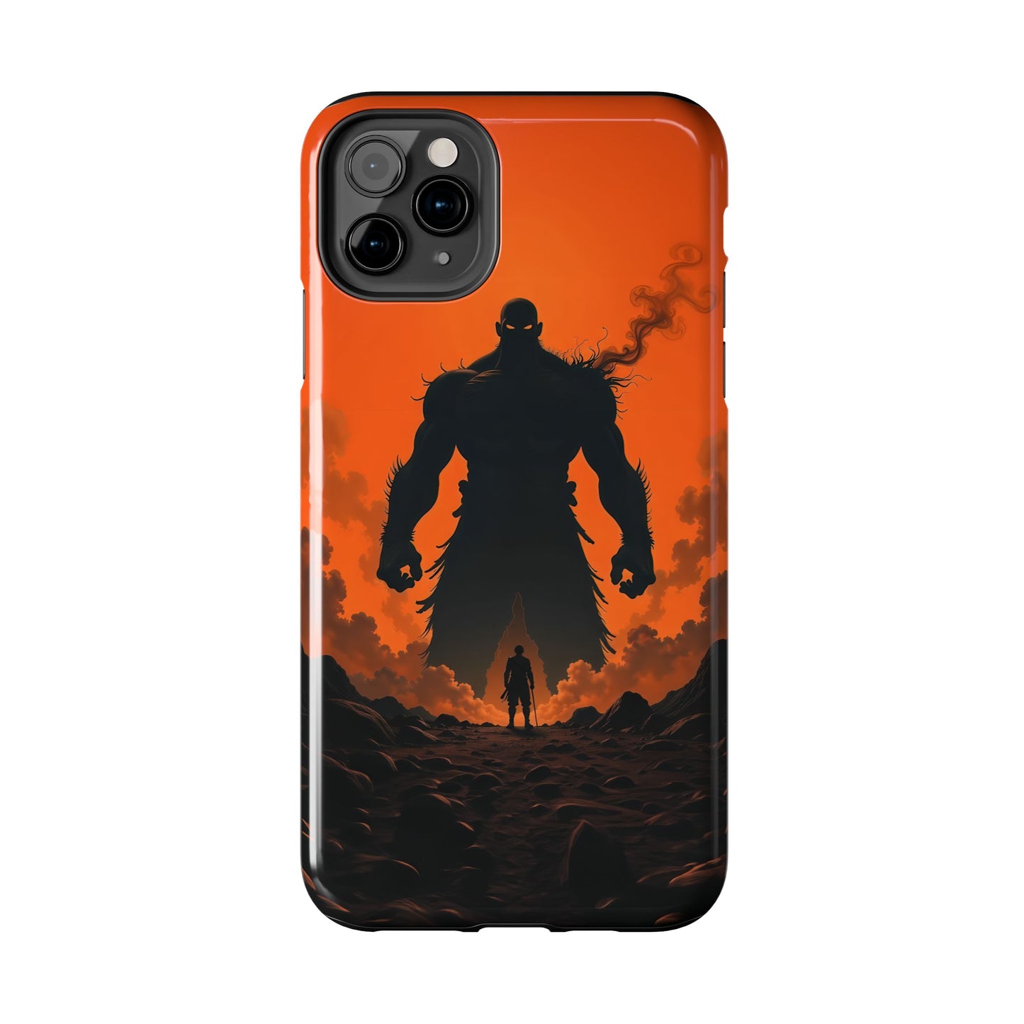 Orange Titan Phone Case