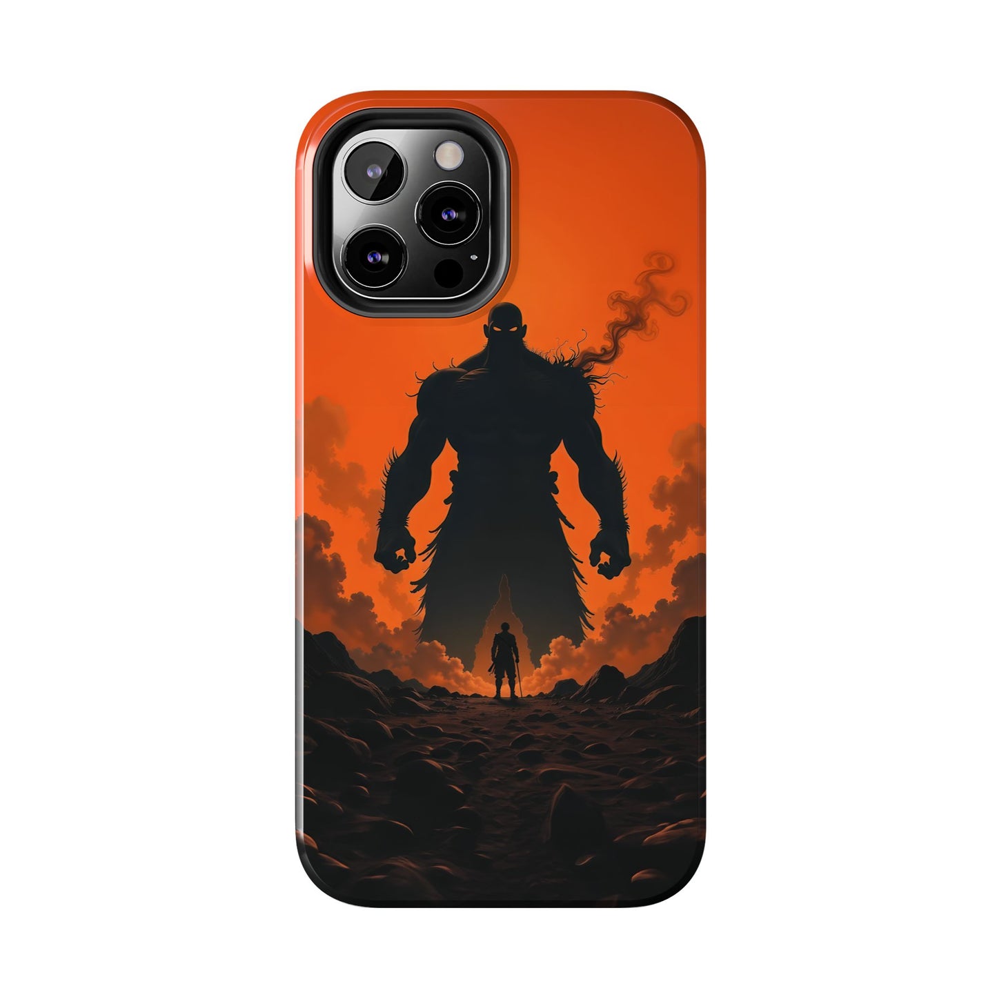 Orange Titan Phone Case