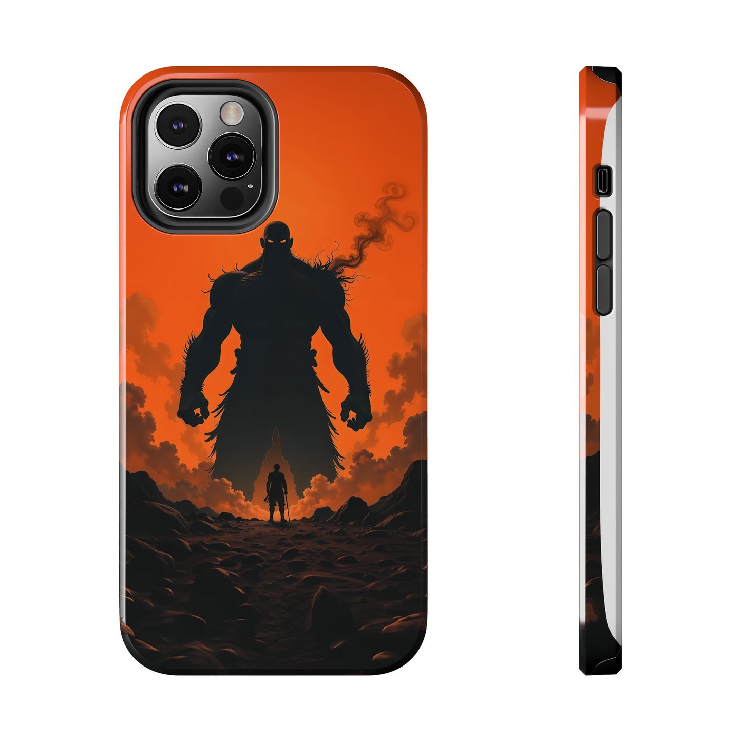 Orange Titan Phone Case