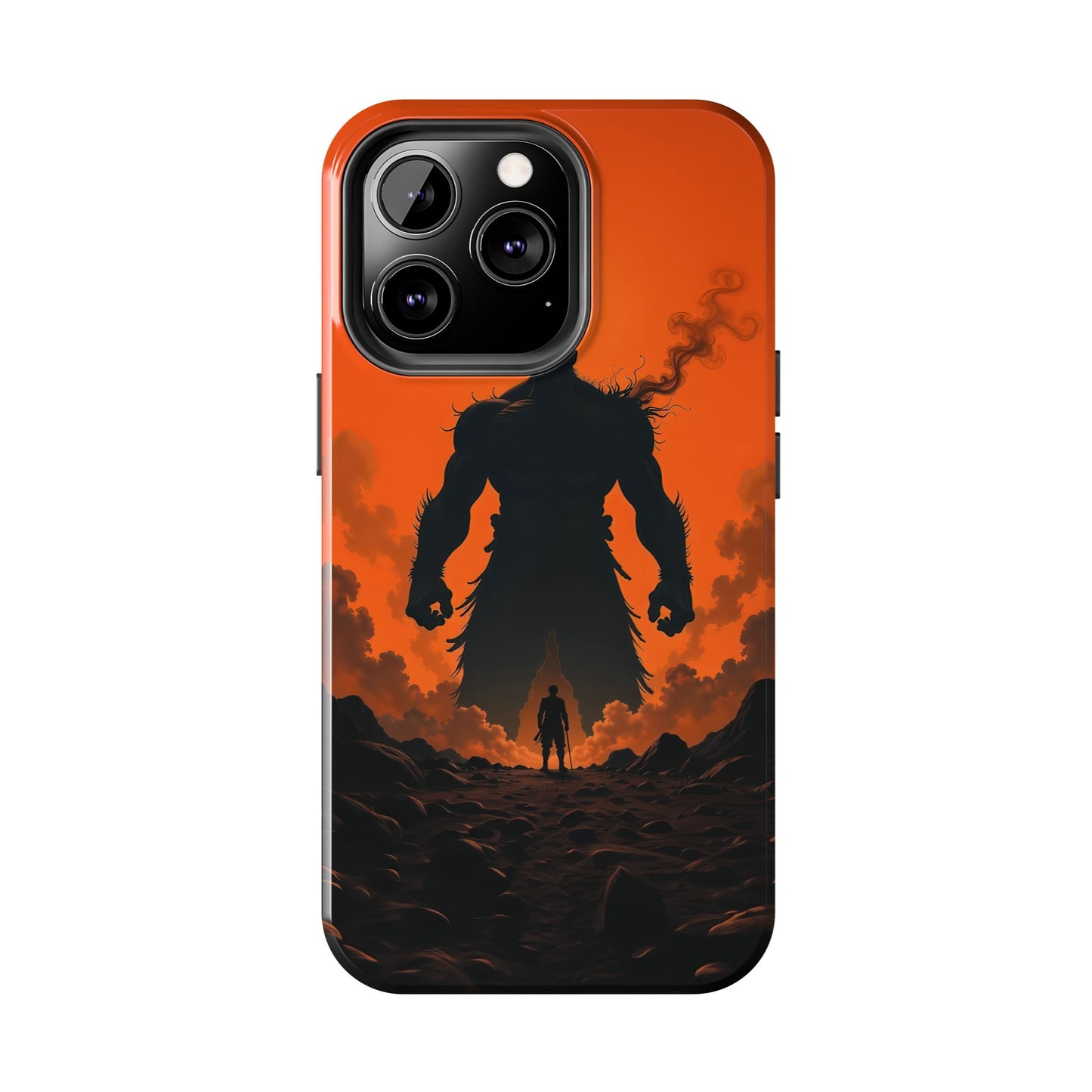 Orange Titan Phone Case