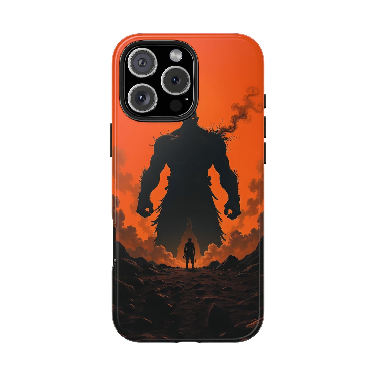 Orange Titan Phone Case