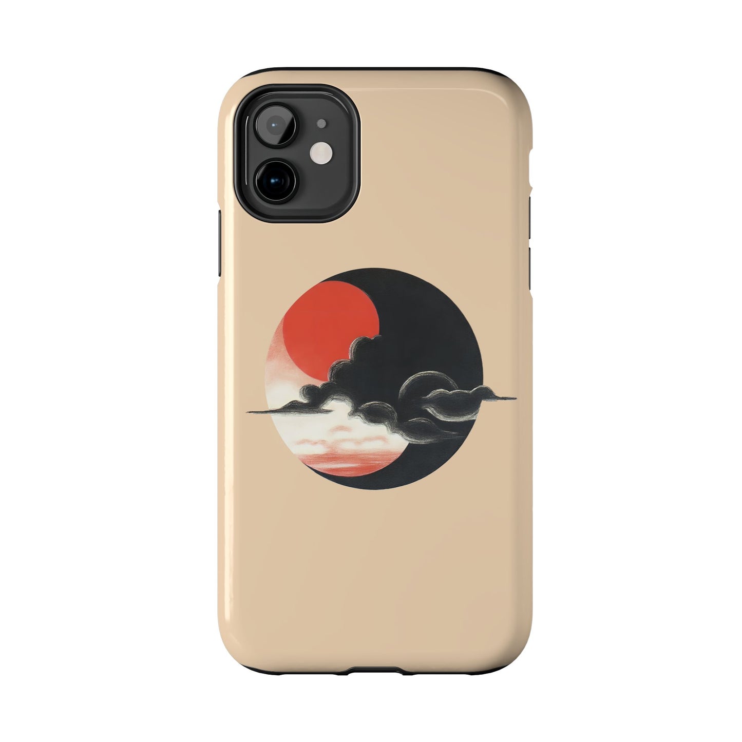 Red Moon Phone Case