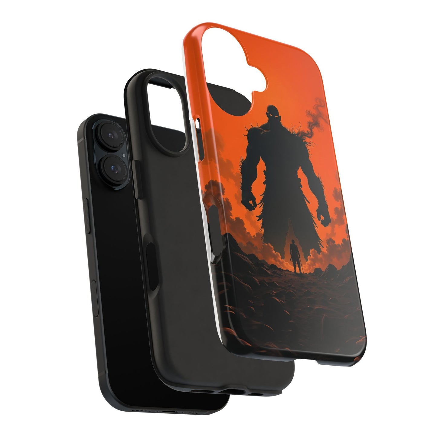 Orange Titan Phone Case