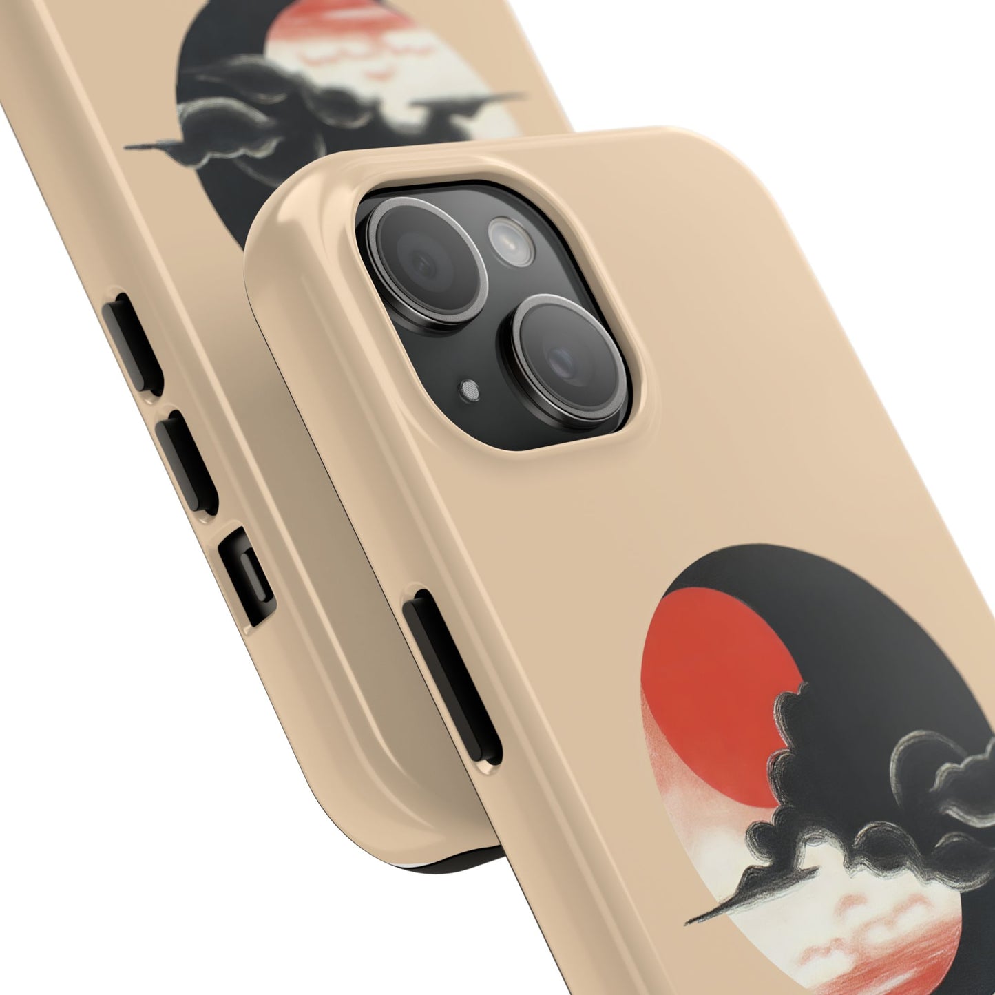 Red Moon Phone Case