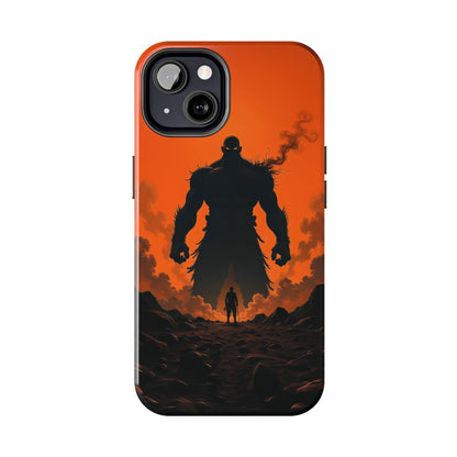 Orange Titan Phone Case