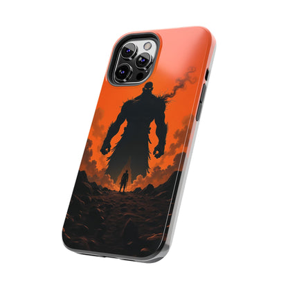 Orange Titan Phone Case