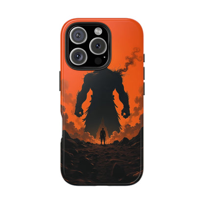 Orange Titan Phone Case