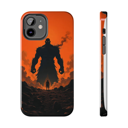 Orange Titan Phone Case