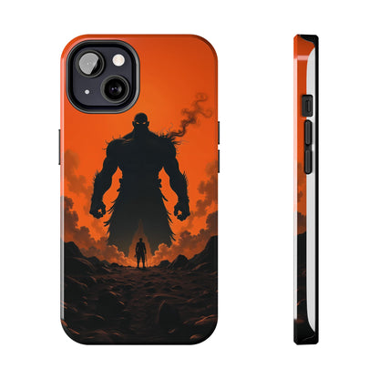 Orange Titan Phone Case