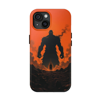 Orange Titan Phone Case