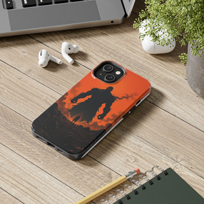 Orange Titan Phone Case