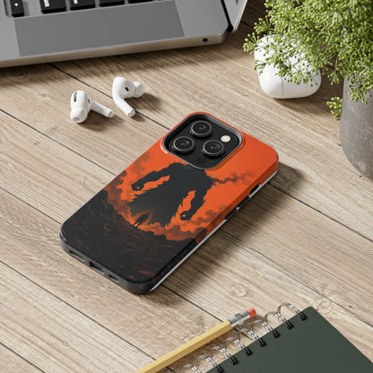 Orange Titan Phone Case