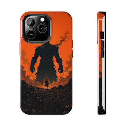 Orange Titan Phone Case