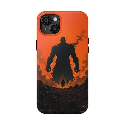 Orange Titan Phone Case