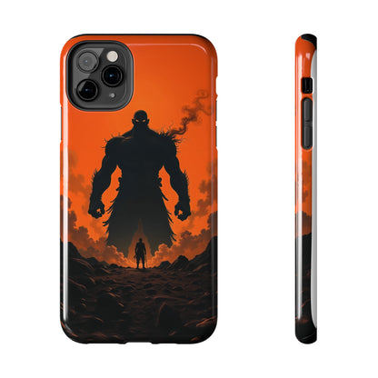 Orange Titan Phone Case