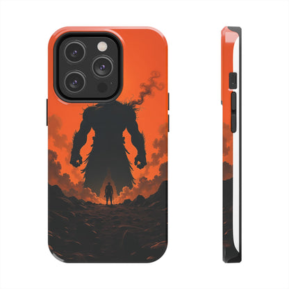 Orange Titan Phone Case