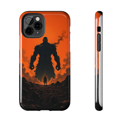 Orange Titan Phone Case