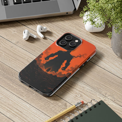 Orange Titan Phone Case