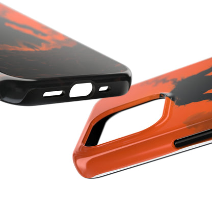 Orange Titan Phone Case