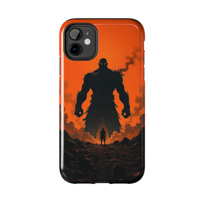 Orange Titan Phone Case