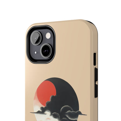 Red Moon Phone Case